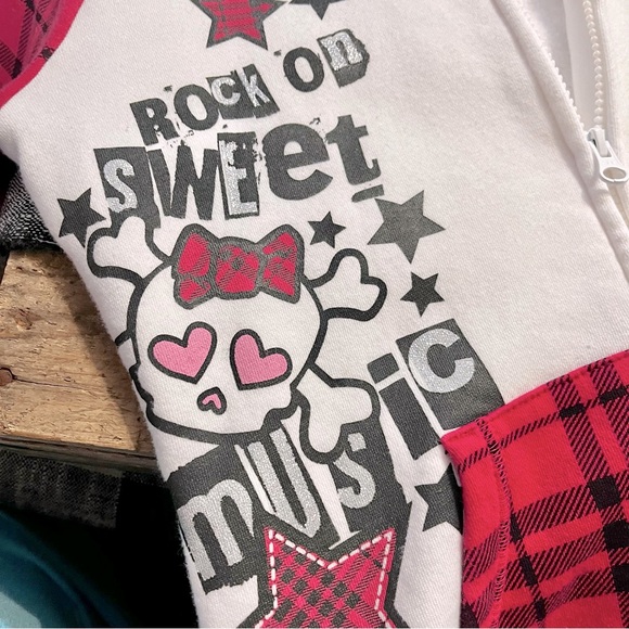 Route 66 Zip Up Hoodie Girls Size XL 14/16 - Picture 2 of 5